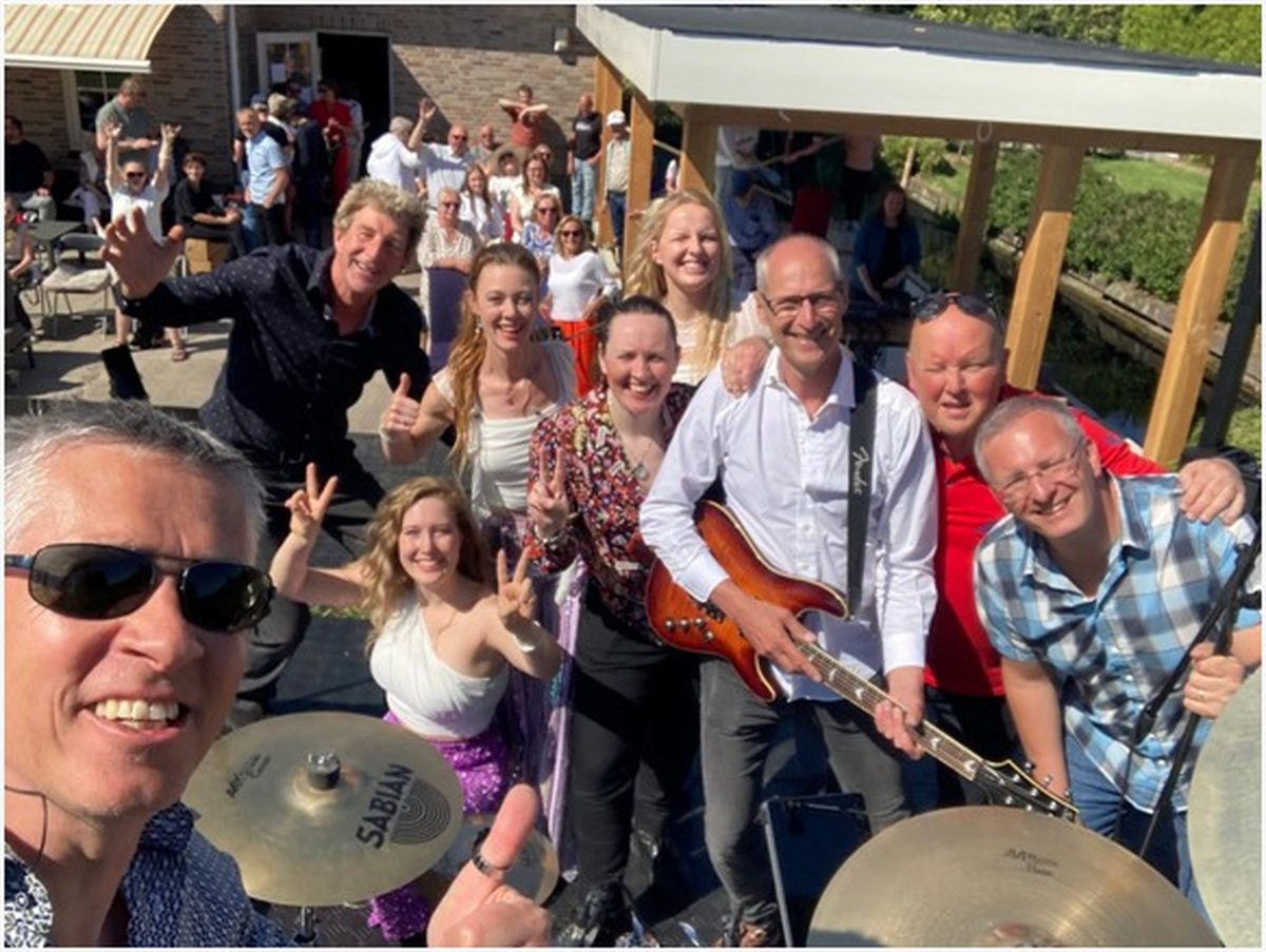 The Stew Pears — bandfoto (selfie)